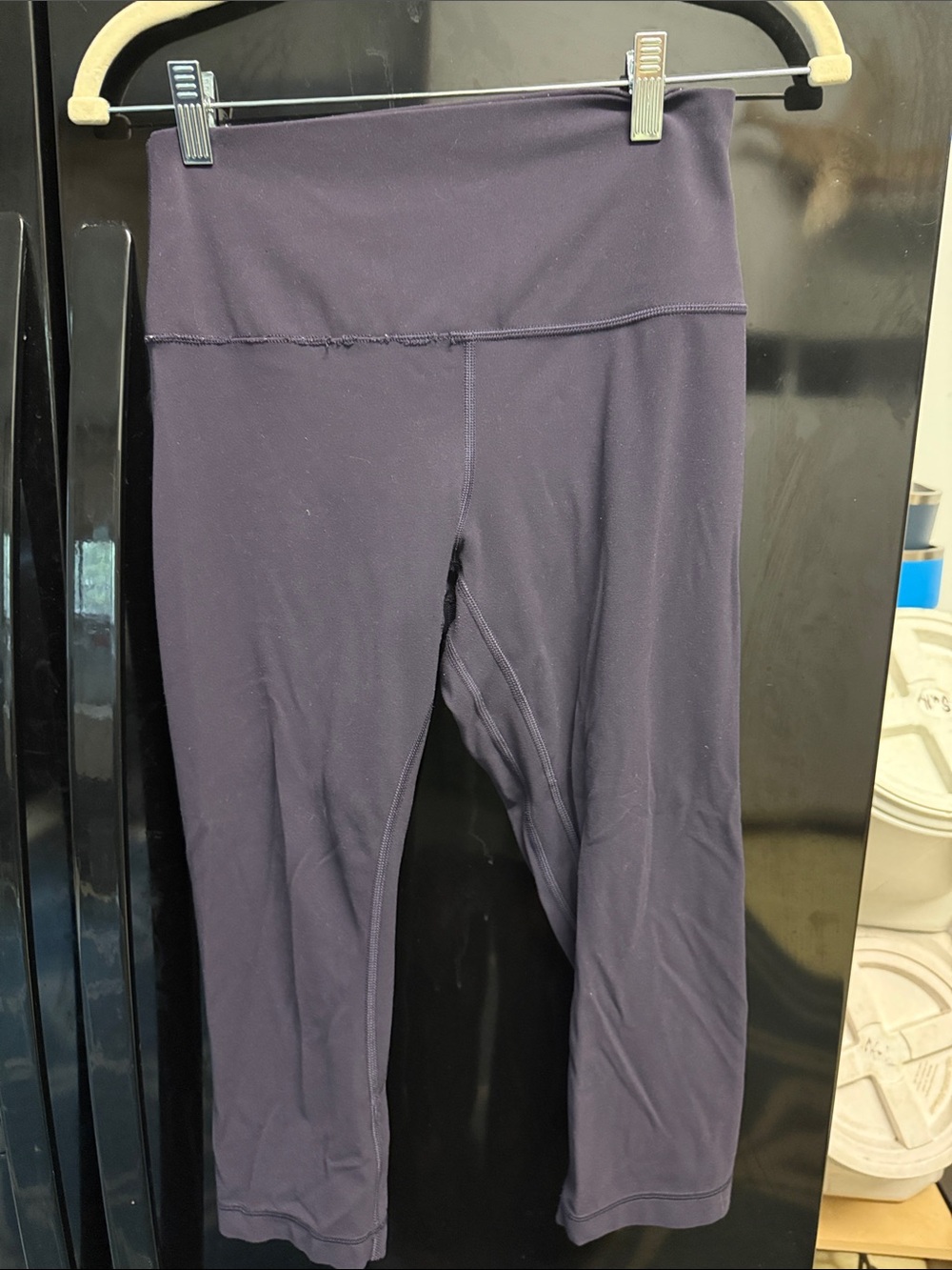 Lululemon Women’s Align High-Waist 17”. Cropped Leggings - Navy Blue